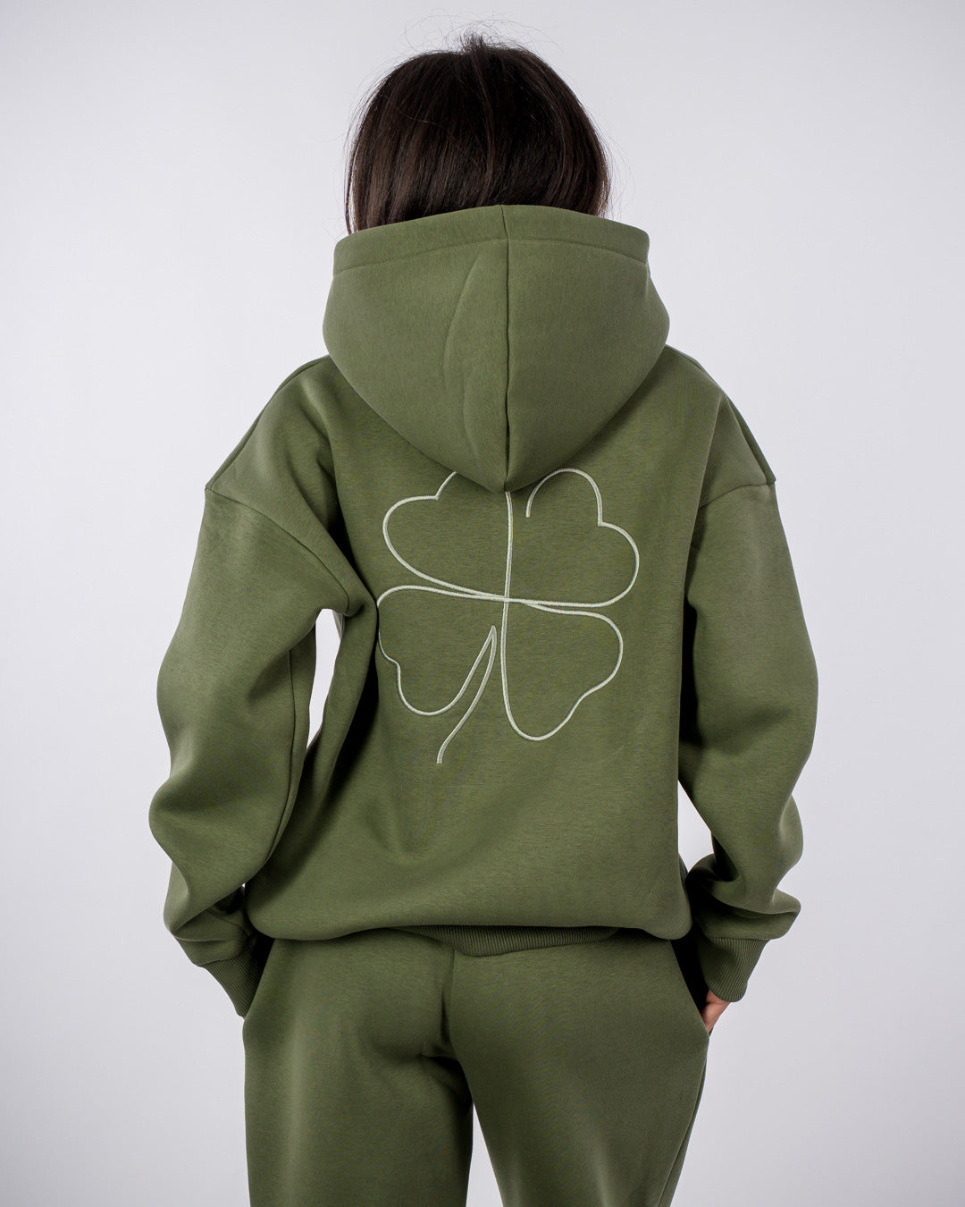 Rafa™ - Olive Green Komplet Trenerka